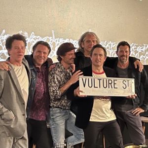 Jon Coghill donates iconic ‘Vulture Street’ sign