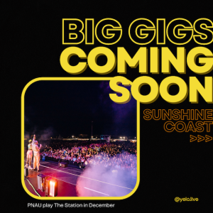 The biggest gigs on the Sunshine Coast in 2024