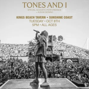 Tones and I to play at Caloundra live music venue