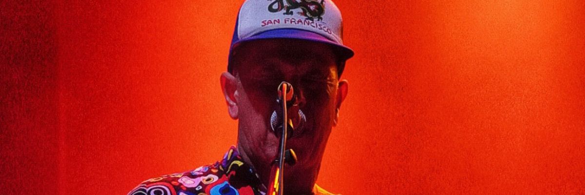 Photo of Custard performing at The Princess Theatre in Brisbane.