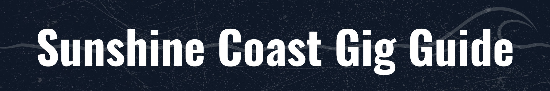 sunshine coast gig guide button