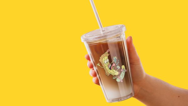 Punk Banana Iced Latte Cup