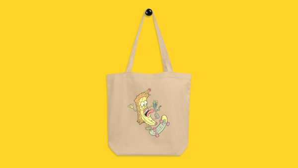 Punk Banana Tote Bag – Organic Cotton