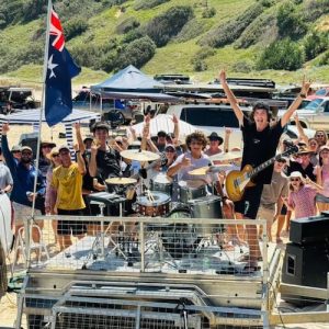 Wave Raiders Pull Off Massive Australia Day Stunt