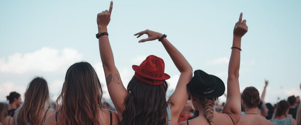 Sunshine Coast live music crowd at a local concert