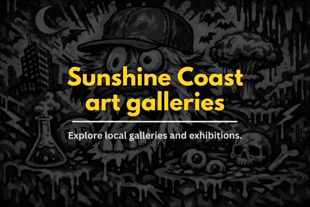 Sunshine Coast art galleries guide button