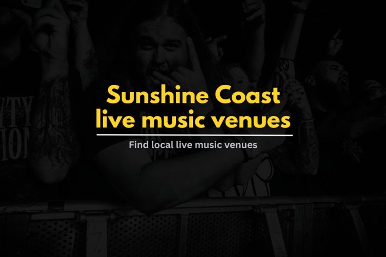 Button for Sunshine Coast live music venues