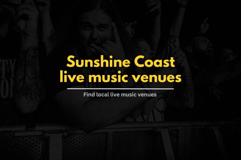 Sunshine Coast Live Music Venues button