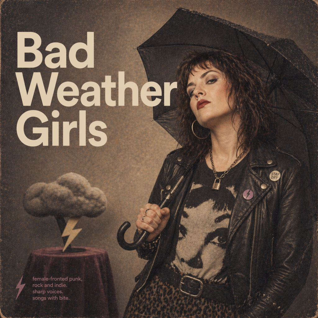 Bad Weather Girls playlist cover