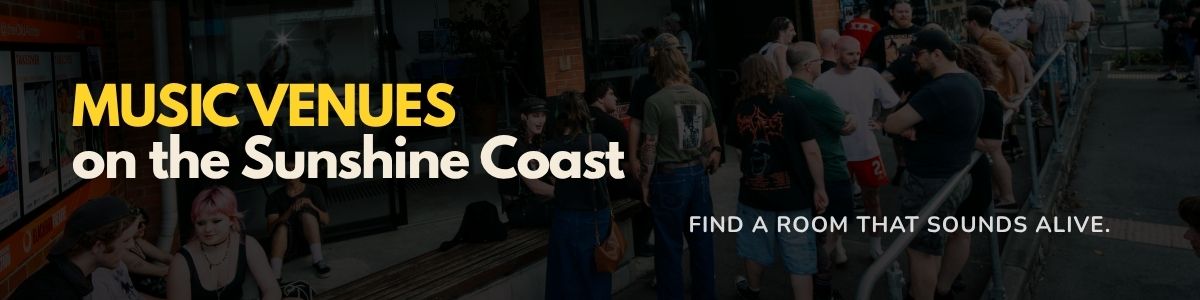 Sunshine Coast Music Venues banner
