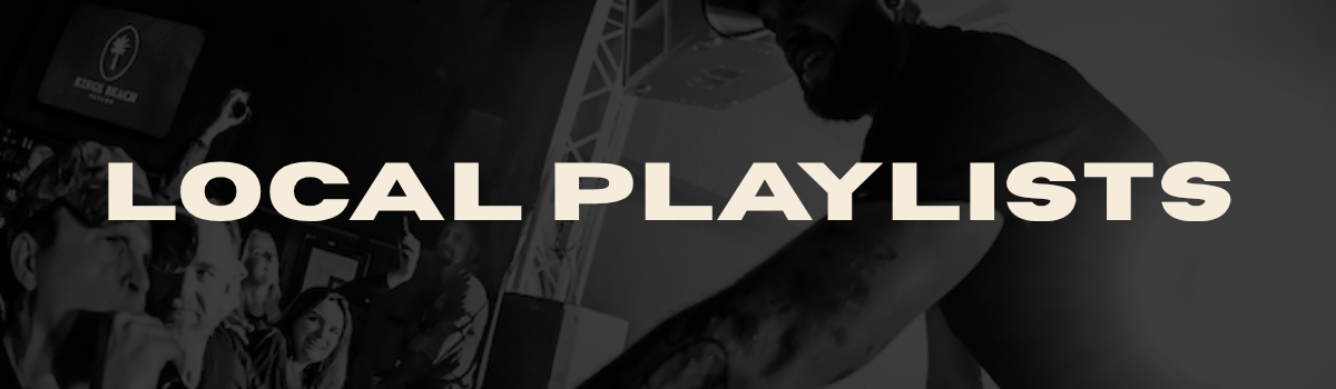 Local Playlists banner