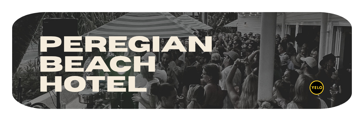 Peregian Beach Hotel live music venue banner