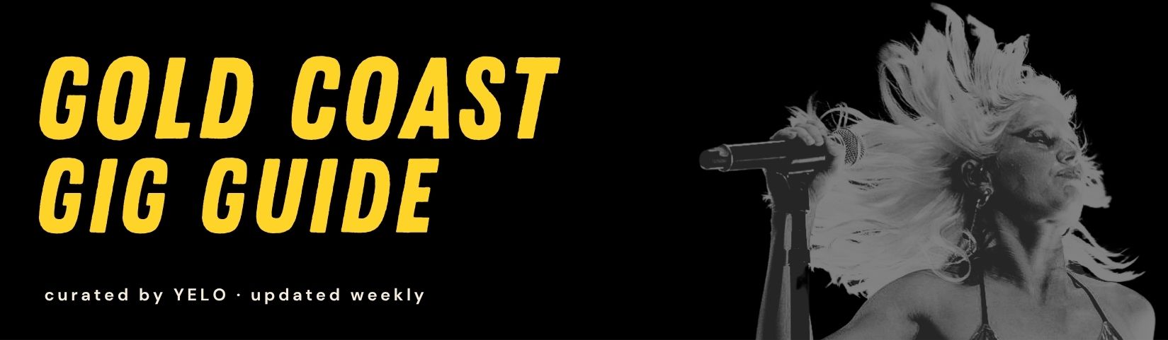 Gold Coast gig guide banner