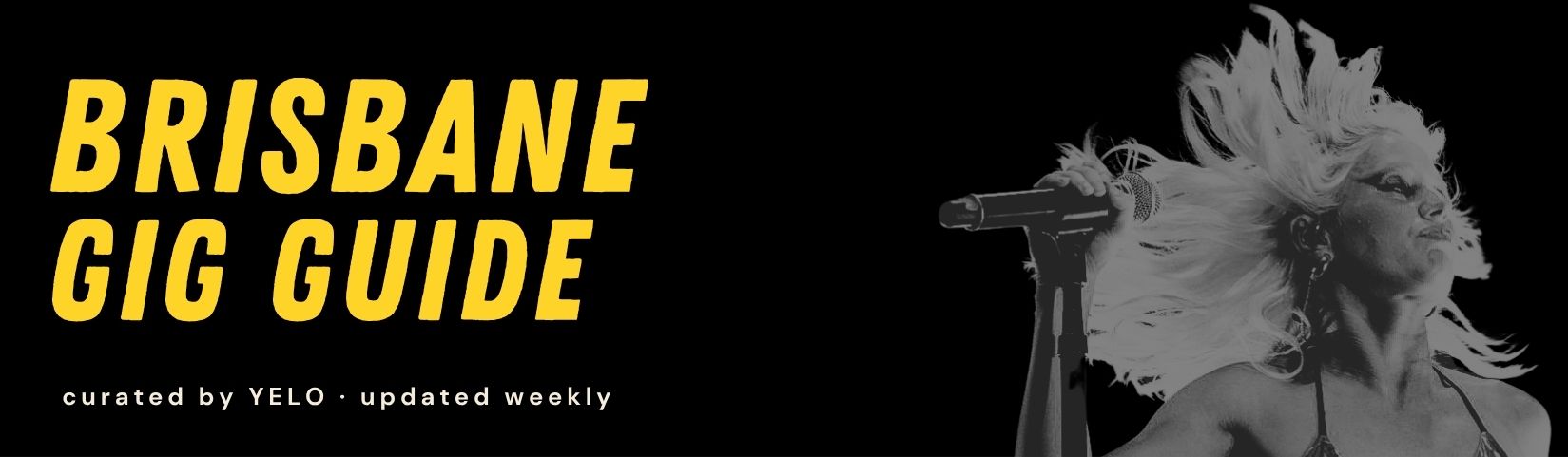 Brisbane gig guide banner