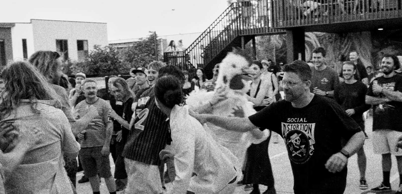 Photo of crowd at Blackflag Brewing's Something Cool Festival in 2024.