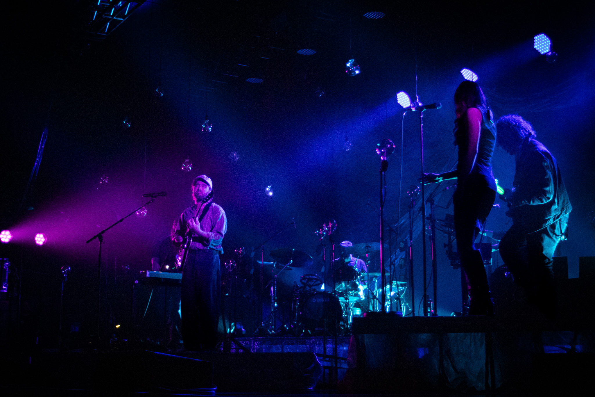 Matt Corby performing in Brisbane.