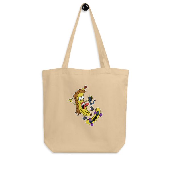 Punk Banana canvas tote bag