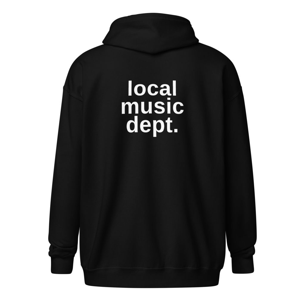 Local Music Dept. Heavy Blend Zip Hoodie