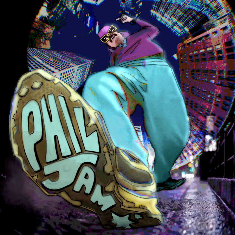 "Phil Jam" graphic