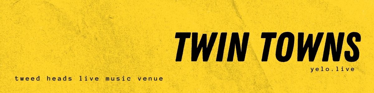 "Twin Towns" banner