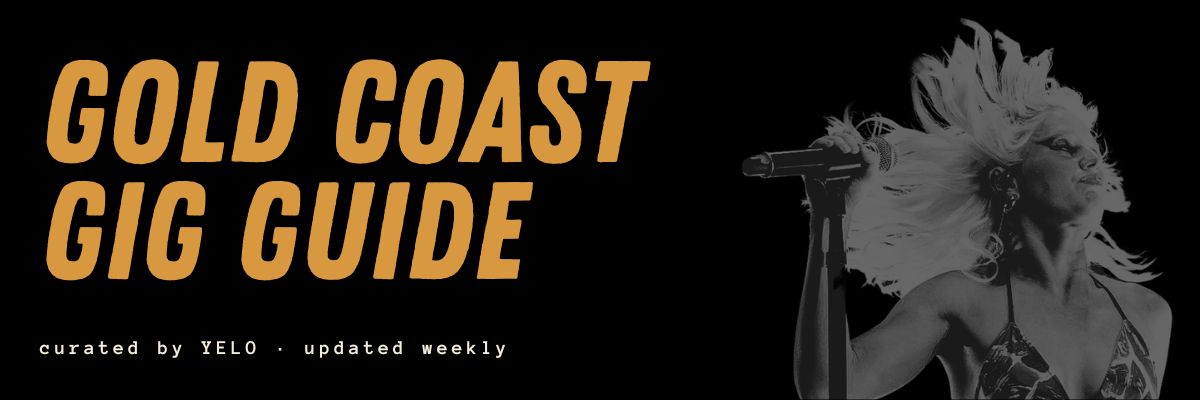 Gold Coast gig guide banner