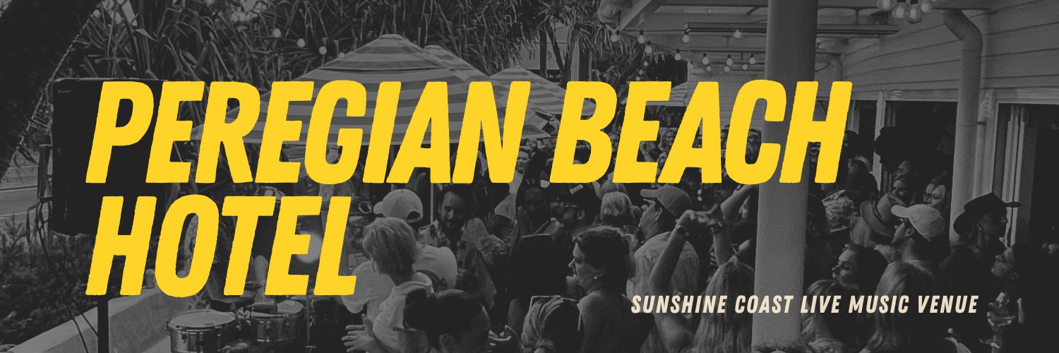 "Peregian Beach Hotel: Sunshine Coast live music venue" banner