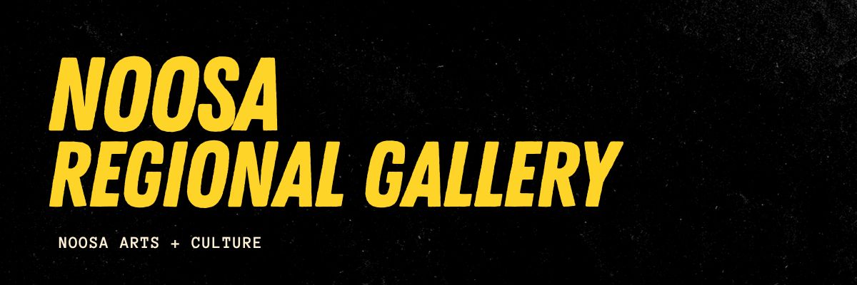 "Noosa Regional Gallery" banner