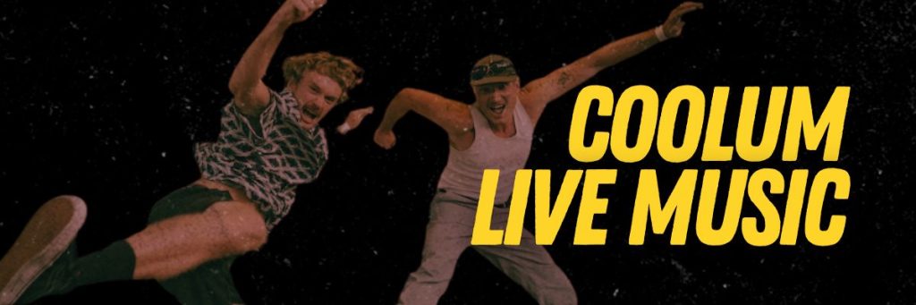 Coolum live music banner