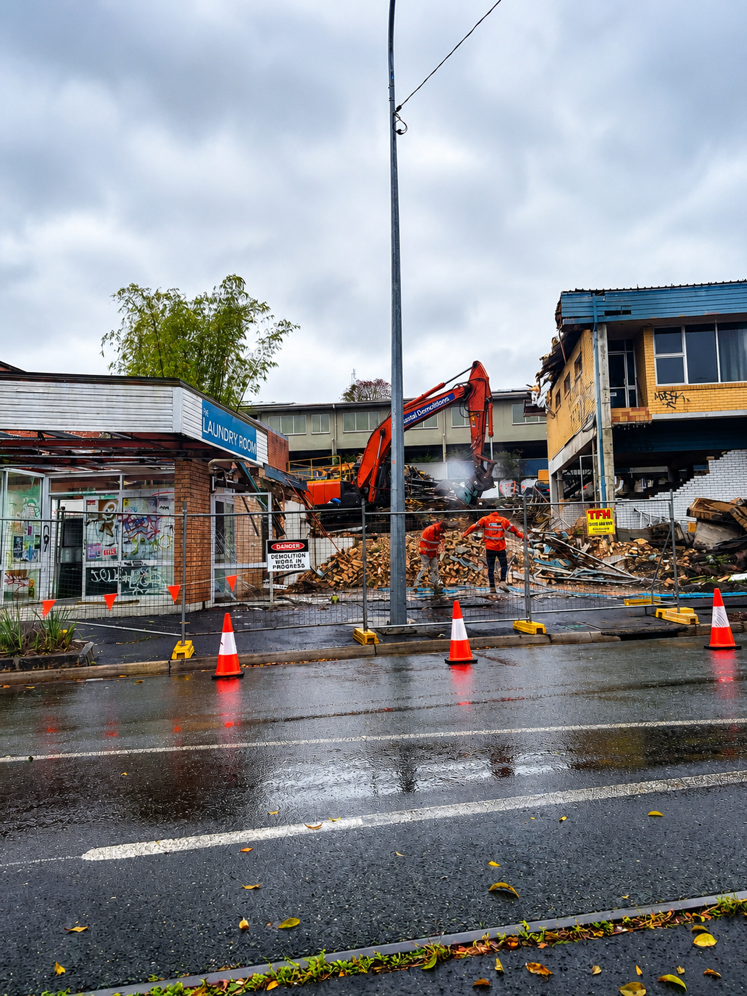 Demolition underway in Nambour CBD