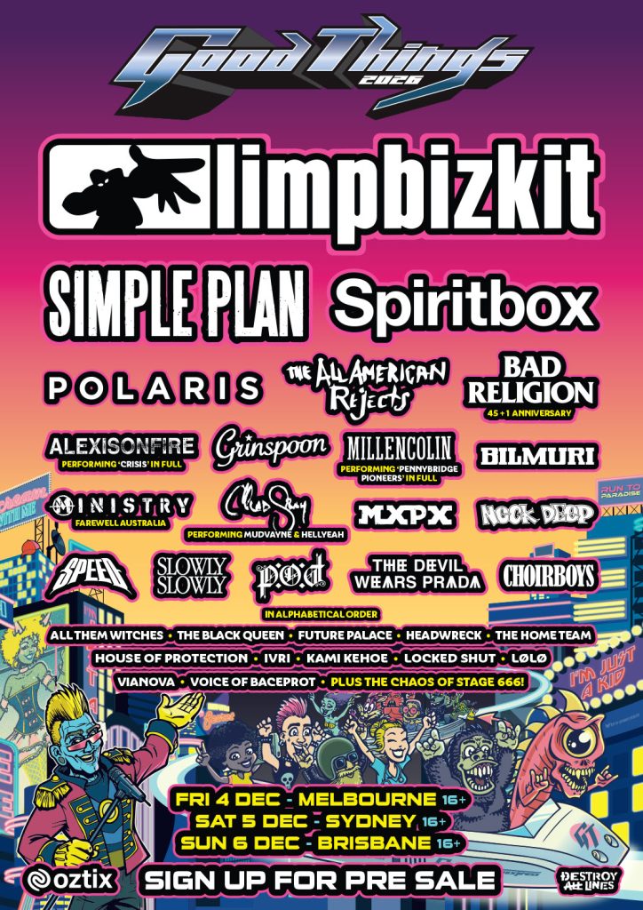 Good Things Festival poster