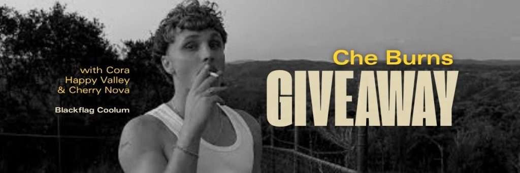 Che Burns giveaway banner